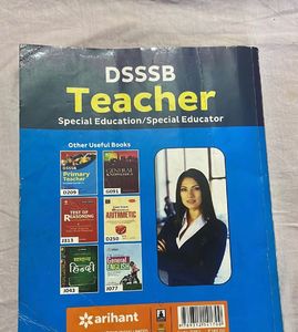 Dsssb Teacher Exam Prep Book