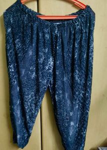 Patterned Harem Pants