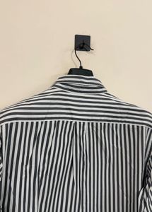 Classic Striped Button-Down Shirt