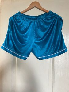 Blue Satin coord night suit for Quality Products