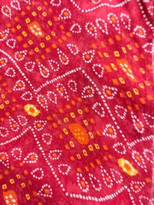 Vibrant Bandhani Print Kurta Set