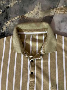 Men's Striped Polo T-Shirt