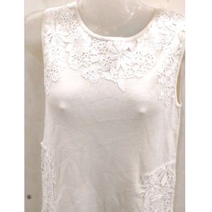 White Dress For Women Or Girls Length 38