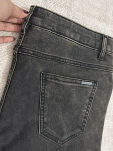 Stylish Grey Wash Denim Jeans