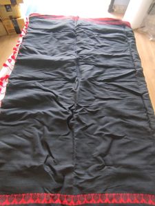 Black And Red Saree (Women's)