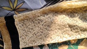 Stunning Golden Chevron Blouse