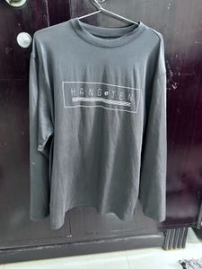 Basic Black Long Sleeve Top
