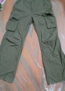 Olive Green Cargo Pants