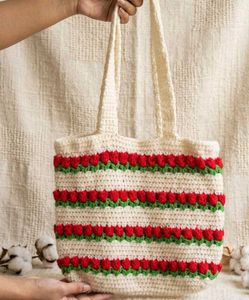 Handmade Crochet Tote Bag