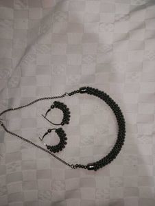 Chic Dark Metal Chain Necklace