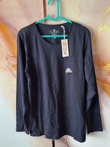 Navy Blue Long Sleeve T-Shirt