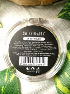 Swiss Beauty Blush(shade-06soft nude)