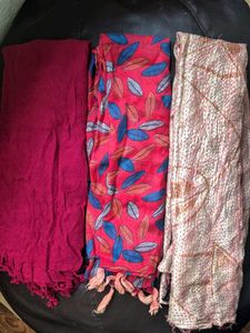 Lot of 3 Scarves/Dupattas