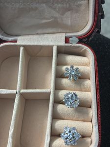 Sparkling Cubic Zirconia Ring Set