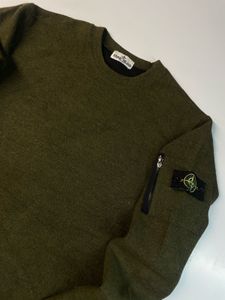 Stone Island Green Sweatshirt