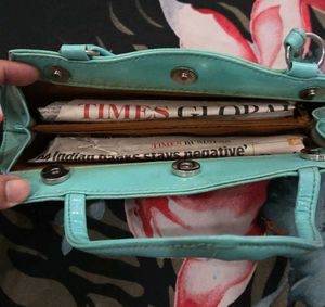 Chic Teal Clutch