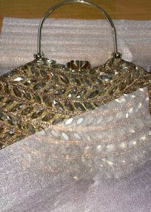 Sparkling Embellished Clutch Bag