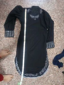 Elegant Black dress with pent dupatta
