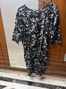Chic Floral Print Kurta