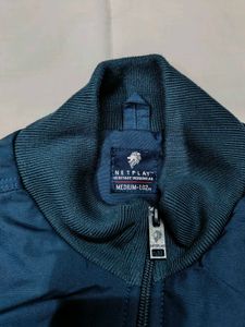 Sleeveless Teal Jacket