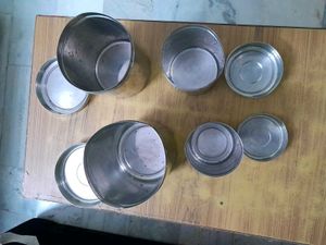 Set of Stainless Steel Containers