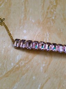 Elegant Crystal Choker Necklace