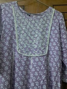 pure Cotton  kurti  with legging