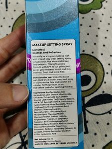Sugar Pop Makeup Setting Spray with SPF 15