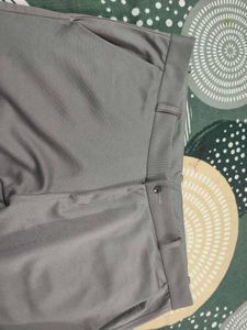 Men's Grey Casual Chinos