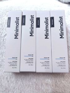 Minimalist Vitamin B5 Moisturizer (Set of 4)