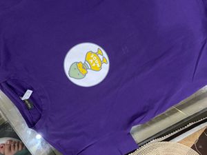 Purple Graphic T-Shirt