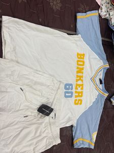 jersey with shorts oversized