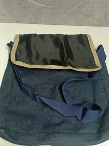 Denim Waist Bag with "AMPS express"