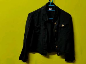 Black Denim Jacket set of 2