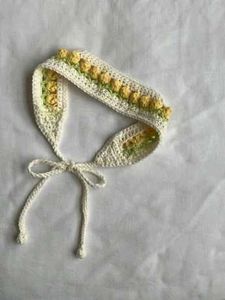 Crocheted Flower Headband