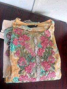 Elegant Embroidered Kurta Set