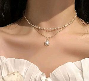 Layered Pearl Necklace