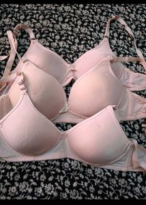 unused 3 🩷 pink Bra