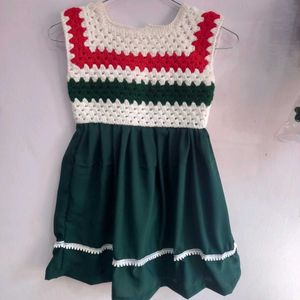 Handmade Crochet Top Dress