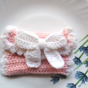 Peach 🍑 Crochet Coin Purse 🩷🍃