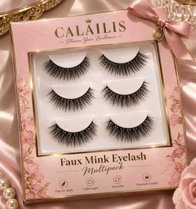 Set of 3 False Eyelashes