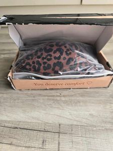 JellyLift Seamless Wireless Leopard Print Bra
