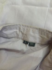 Lilac Button-Down Shirt