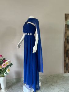 Elegant Royal Blue Gown
