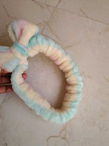 Fluffy Rainbow Headband