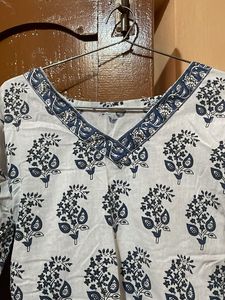 white short kurti