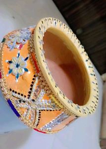 Handcrafted Decorative Pot for Home &amp; Events