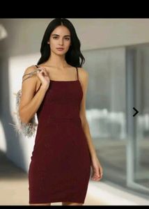 Sparkly Bodycon Mini Dress