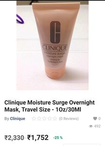 Clinique Moisture Surge Over Night Mask