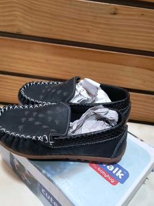 Boys Black Casual Loafers